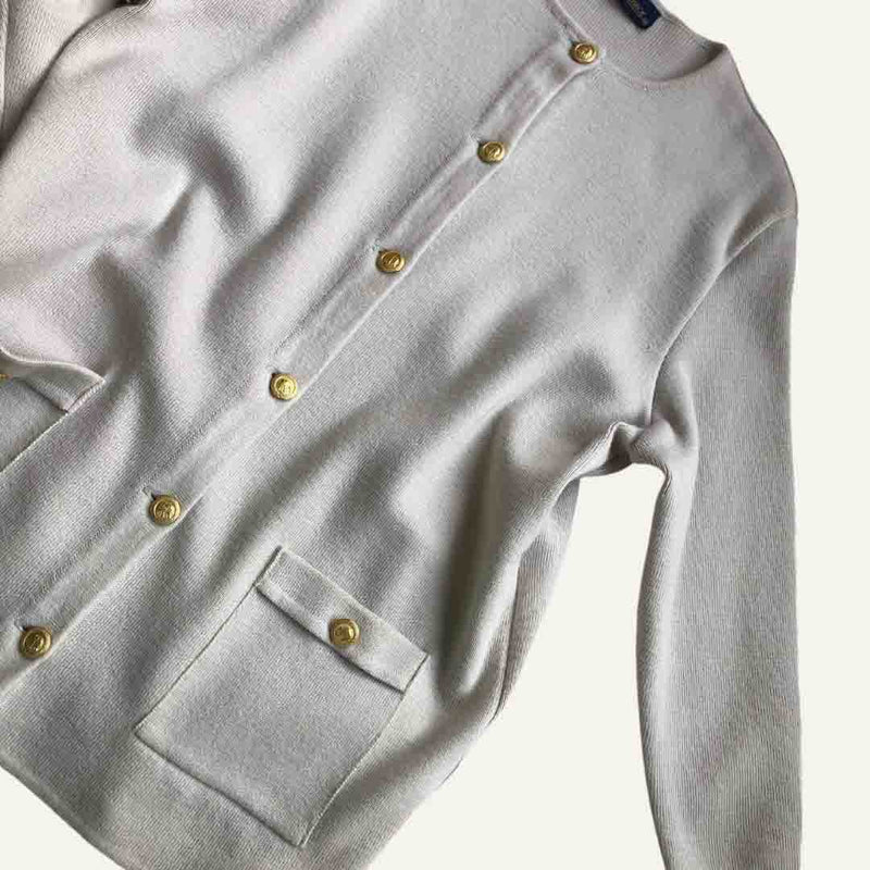 Gilet écru - seconde main