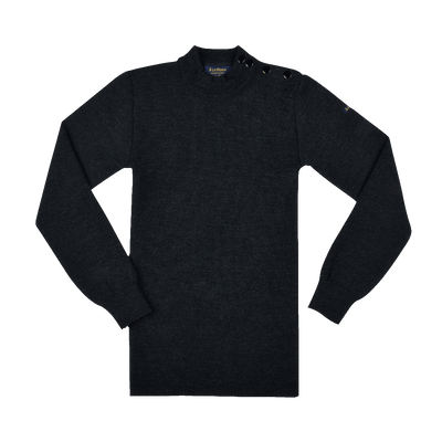 Pull marin gris anthracite pour femme