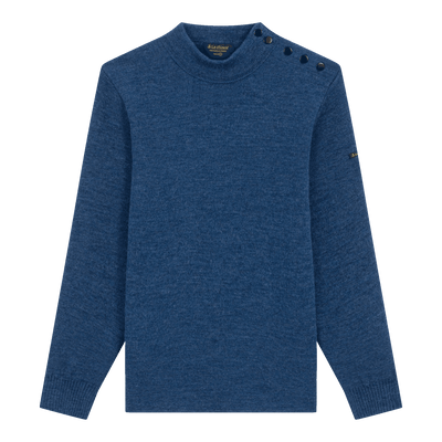 Men's denim blue sailor sweater