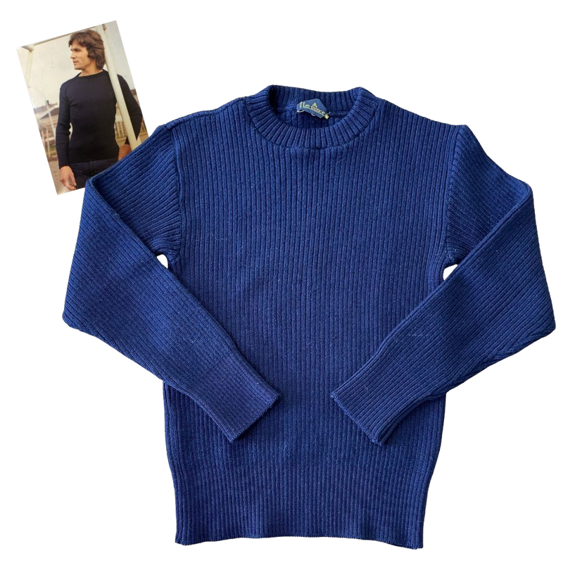 Second hand navy sweater Le Minor