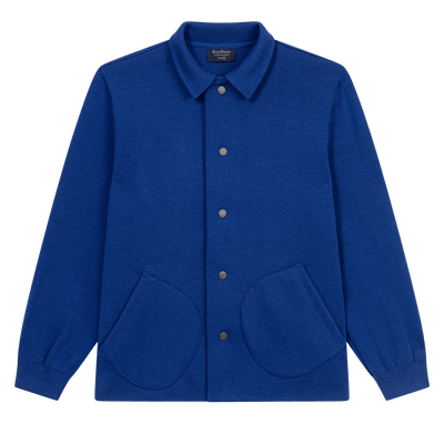 Coach jacket bleu électrique pour femme